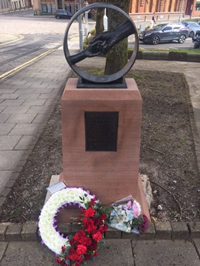 A wreath and flowers were laid at the Radical War memorial in Greenock to mark the 200th anniversary